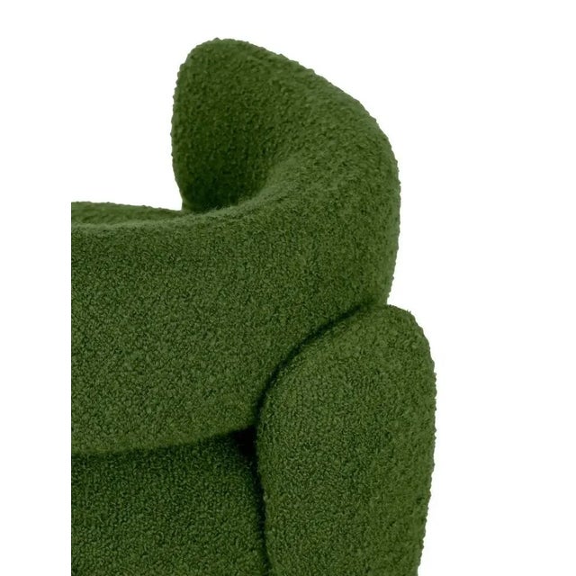 Not Yet Made - Made To Order Embrace Cormo Emerald Armchair by Royal Stranger For Sale - Image 5 of 9