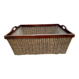 Vintage Rustic Wood Decor or Organizational Basic For Sale