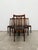 Set of 6 authentic vintage mid century modern dining chairs. This set is in excellent condition with brand new black vegan...