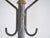 Vintage Iron Hall Coat Rack, 1920 For Sale - Image 3 of 9