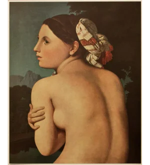 1951 After Jean-Auguste-Dominique Ingres "The Bather", First Edition Parisian Photogravure