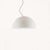 Sonora Suspension Lamp in White Opaline Glass by Vico Magistretti for Oluce For Sale - Image 6 of 8