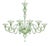 Rigadin Murano Glass Chandelier by Simoeng For Sale