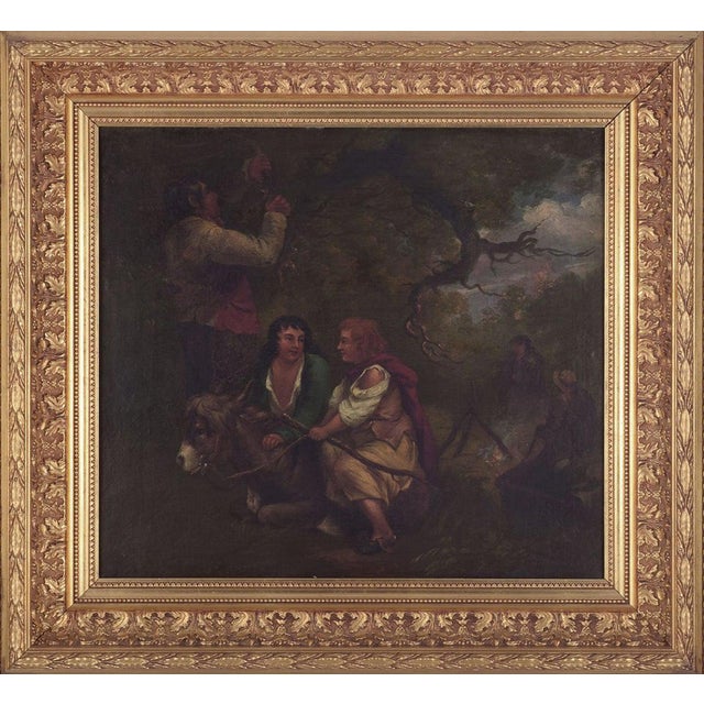 George Morland, Pastoral Scene, 1792, Oil on Canvas For Sale