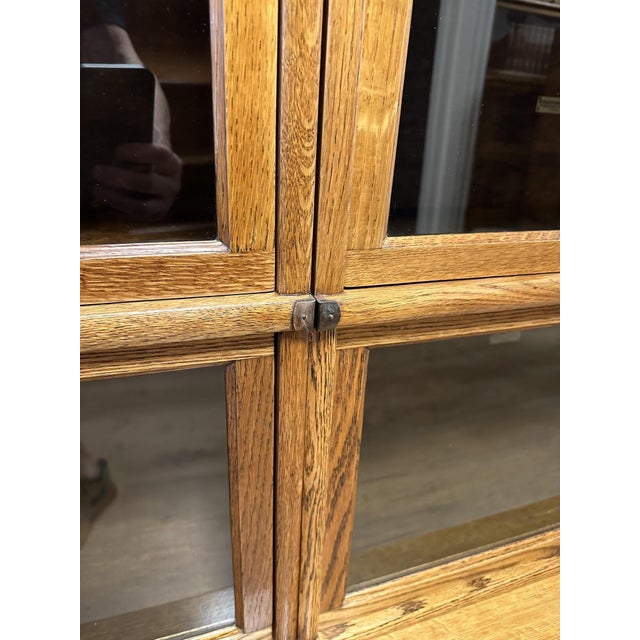 Antique Bookcase from Globe Wernicke, 1890s, Set of 12 For Sale - Image 5 of 12