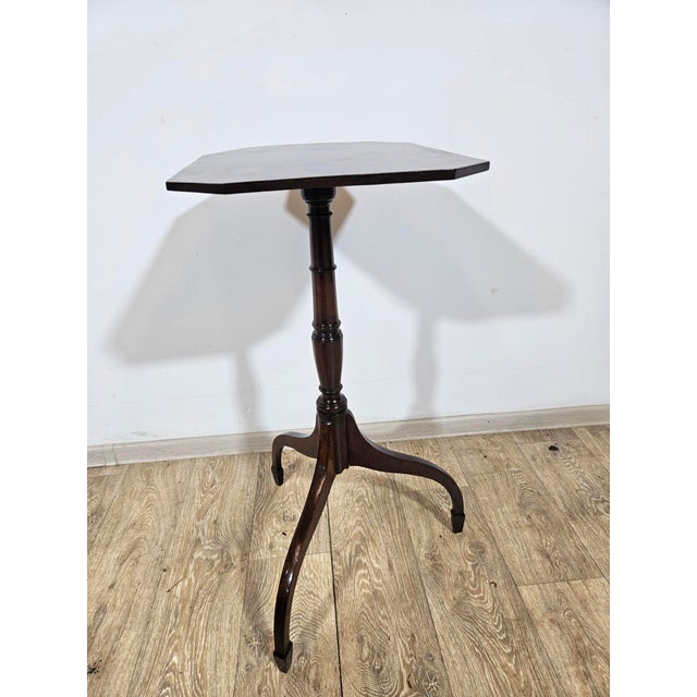 Antique Victorian Mahogany Side Table, 1800s For Sale - Image 10 of 16