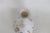 Ceramic White Ceramic Rounded Tapered Bud Vase With Colorful Floral Garden Motif #5116b For Sale - Image 7 of 12