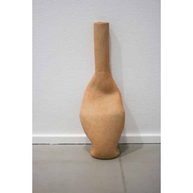 Contemporary Leaning Against the Wall I Decorative Ceramic Vase by Lillian Tørlen For Sale - Image 3 of 8