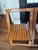 1960s Romanian Mid-Century Modern Teak Space Saver Dining Table With Four Hidden Nesting Chairs For Sale - Image 6 of 17