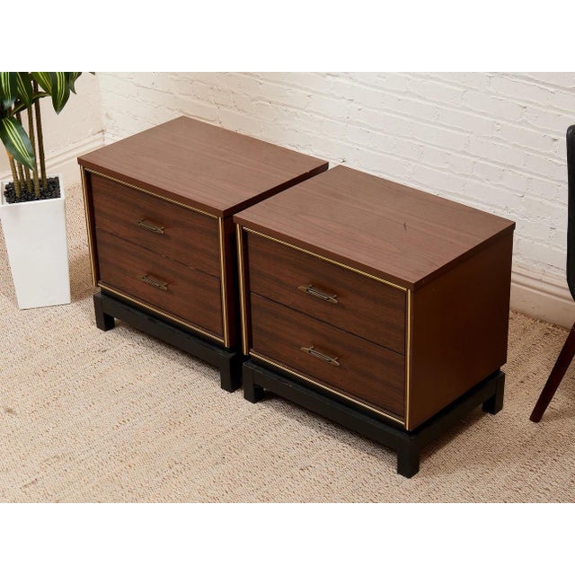 Asian Regency Vintage Nightstands For Sale In Los Angeles - Image 6 of 12