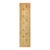 Mogul Collection Hand-Knotted Runner - Ivory 3' 2" x 12' 6" For Sale - Image 4 of 4
