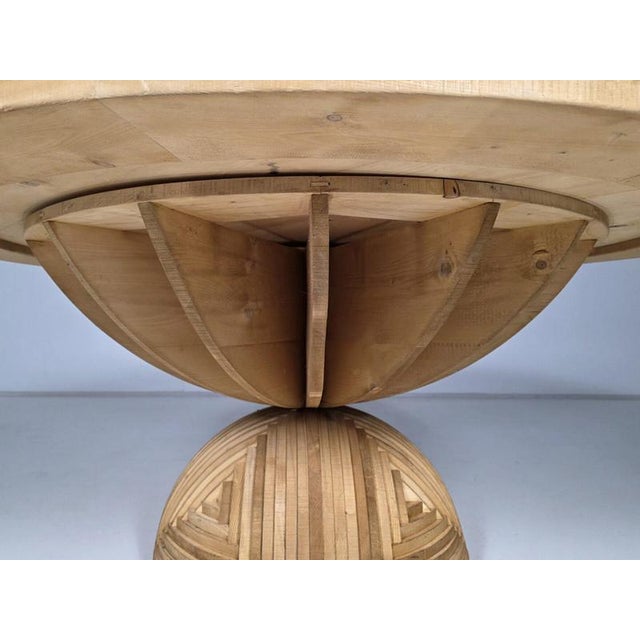 Rosa Dei Venti Table by Mario Ceroli for Poltronova, 1970s For Sale - Image 6 of 9