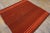 Native American 1920s Red Background Stripe Black and Ivory Desing Antique Navajo Rio Grande Rug For Sale - Image 3 of 17