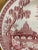 Red Vintage 1990’s Spode Archive Collection Cranberry Transferware Plates - a Set of 4 For Sale - Image 8 of 11