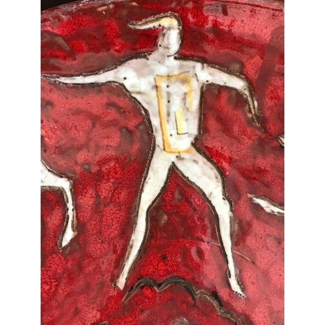 Eugenio Pattarino Ceramic Charger For Sale In Tampa - Image 6 of 10