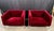 Charles Stendig Stendig Mid-Century Modern Cube Lounge Chairs in Burgundy Mohair Velvet and Chrome, Robert Hausmann for De Sede Style - A Pair For Sale - Image 4 of 16