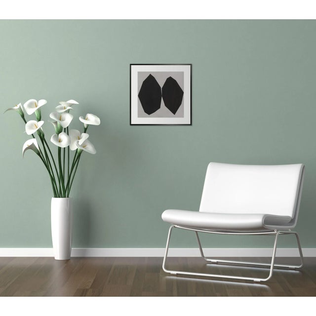 Acrylic on paper Edition: Unique, Unframed. Pedersen works with acrylic paint.When painting a composition, she tends...