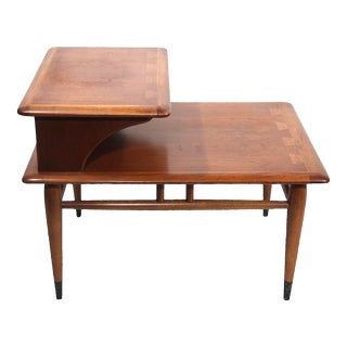 Classic Mid Century Lane Acclaim End Table by Andre Bus C 1960's For Sale