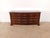 Chippendale Drexel Flame Mahogany Serpentine 12-Drawer Chippendale Chest Dresser For Sale - Image 3 of 17