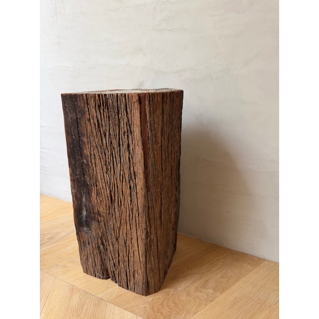 Late 20th Century Late 20th Century Primitive Industrial Column For Sale - Image 5 of 5