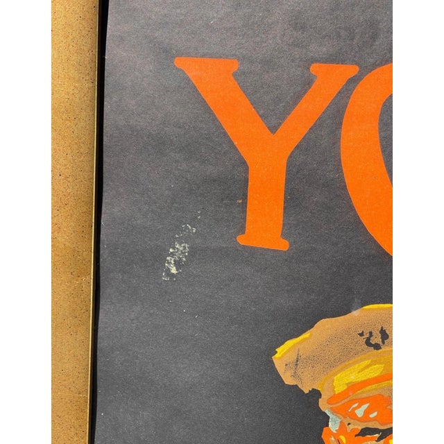 World War I Wwi Recruitment Poster, General Pershing “You Are Wanted by Us Army” For Sale - Image 9 of 12