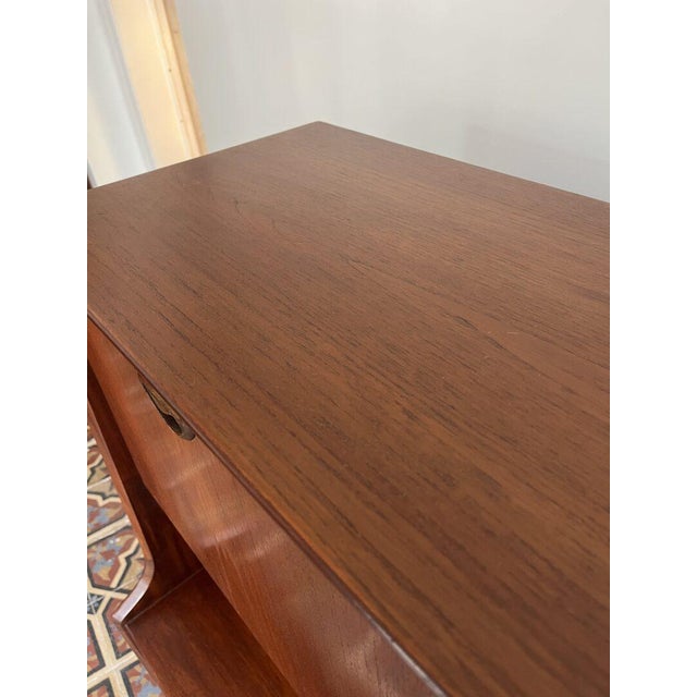 Wood Mid-Century Modern Highboard by Louis Van Teeffelen for Webe, 1950s For Sale - Image 7 of 17