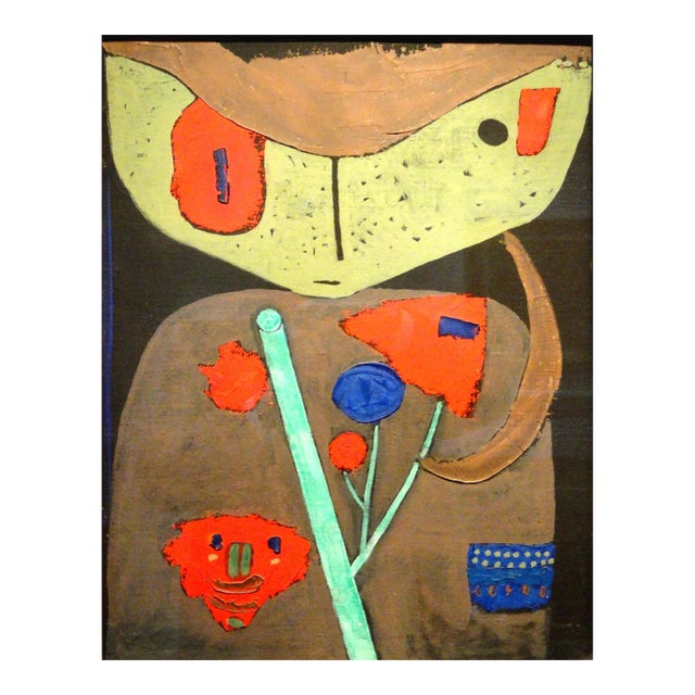 Paul Klee Figure of the Oriental Theater Giclee LTD Edition For Sale