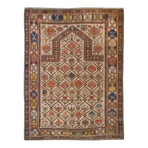 19th Century Shirvan Prayer Rug