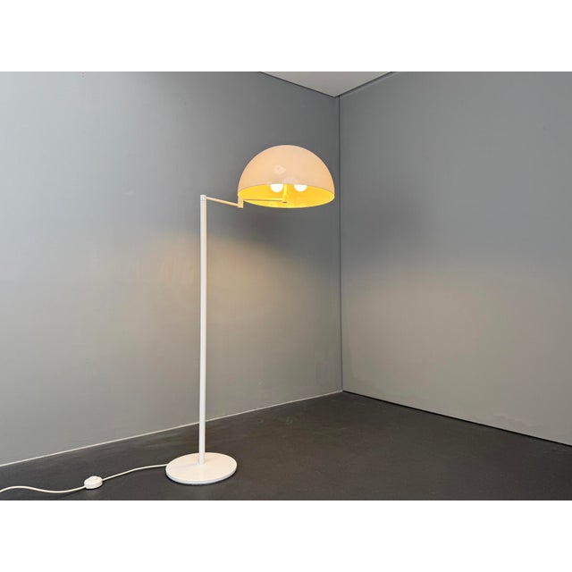 Mid-Century Modern Floor Lamp with Swivel Arm by Cosack Leuchten, Germany, 1970s For Sale - Image 3 of 13