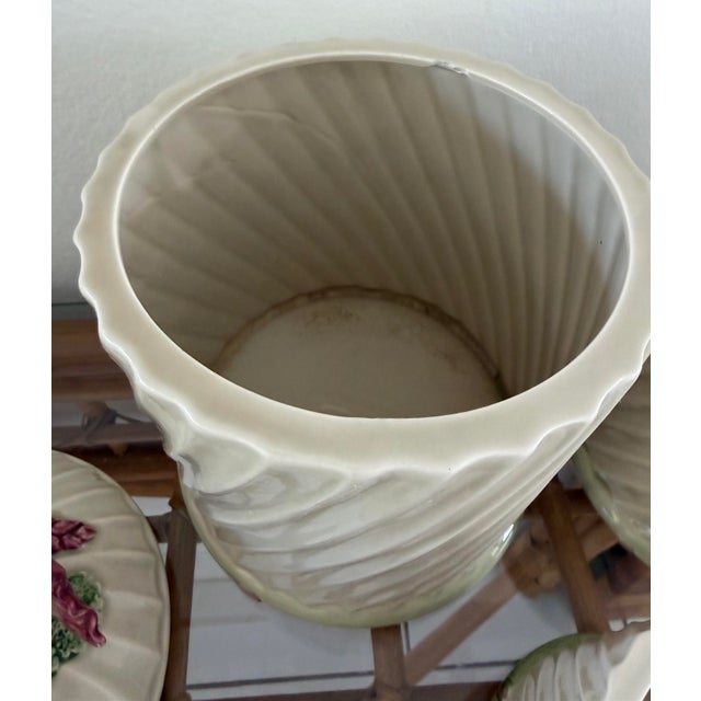 1980s Fitz and Floyd Fish, Clams Jar Canister and Lid - Set of 3 For Sale - Image 5 of 12