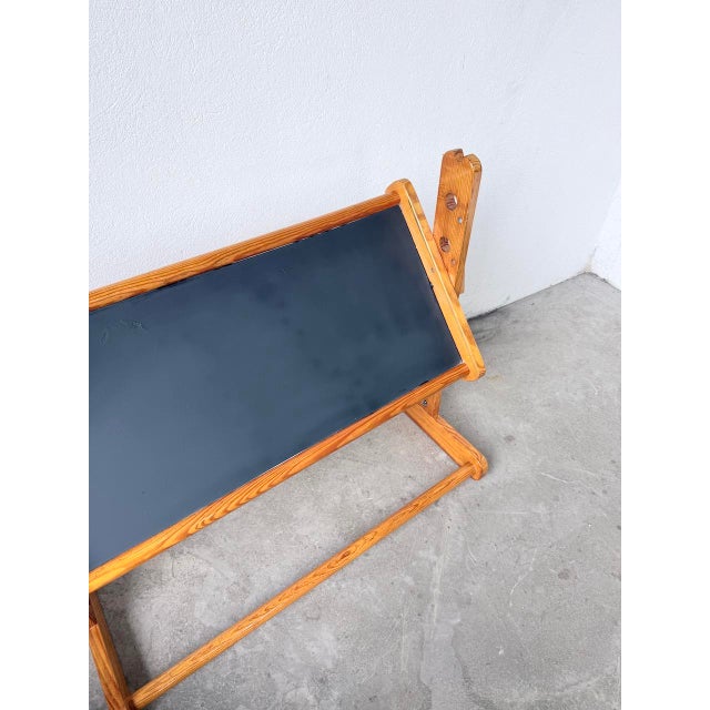 Bauhaus Pine Childrens Desk and Chair, 1960s, Set of 2 For Sale - Image 13 of 18