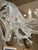 Impressively Large Murano Blown Clear Glass Chandelier With Floral and Foliate Tendrils For Sale - Image 10 of 14