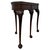 20th Century Edwardian English Mahogany Demi-Lune Card Table, 1890s For Sale - Image 10 of 13
