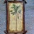 Vintage Bamboo Framed Palm Tree Wall Art For Sale - Image 4 of 11