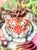 Late 20th Century Fitz and Floyd Exotic Jungle Tiger Plate For Sale - Image 5 of 8