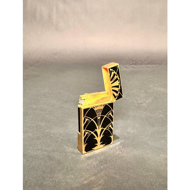 Late 20th Century Dupont Ligne 2 Lacquer American Art Deco (Chrysler Building) Lighter For Sale - Image 9 of 10