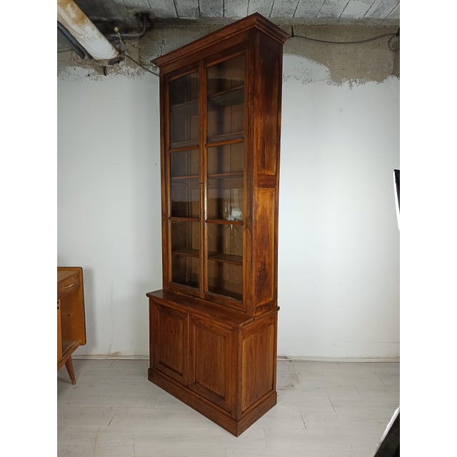 height top 197 + bottom 78 width top 105cm depth bottom 49, top 33cm