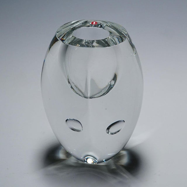 Mid-Century Modern Vintage Art Glass Vase 'Claritas' by Timo Sarpaneva for Iittala For Sale - Image 3 of 8