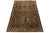 Blue Antique Malayer Wool Rug | Distressed Muted Rust & Blue Oushak Style Area Rug For Sale - Image 8 of 9