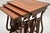 Regency Yew Wood Nesting Tables, 1910s, Set of 3 For Sale - Image 4 of 13
