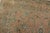Textile Tabriz Rug 6’4” X 9’9” Pink Wool Vintage Distressed Hand-Knotted Carpet For Sale - Image 7 of 15