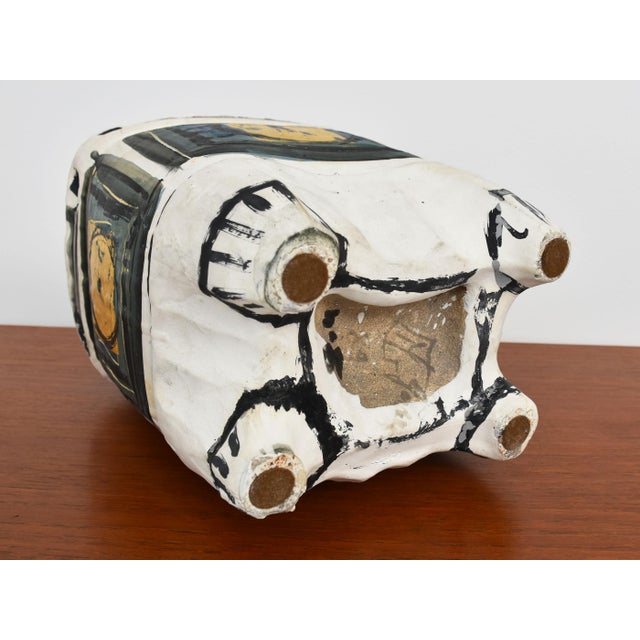 Large Ceramic Vase by Michel Gardelle, France, 1989 For Sale - Image 4 of 5