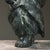 Stone Vintage Folk Hand Carved Inuit Figurative Serpentine Green Marble Sculpture For Sale - Image 7 of 9