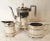 Coffee set, art deco, from neusilber early 20th century. Made by the swedish company c. G. Hallberg, stockholm. It...
