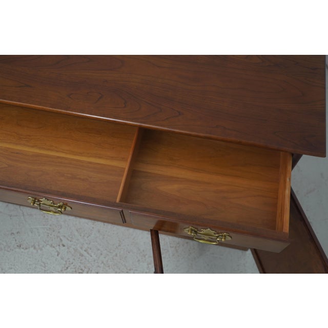 Stickley Stickley Solid Cherry Raised Panel Server Cabinet For Sale - Image 4 of 18