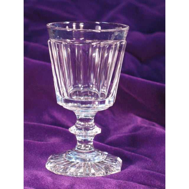 Glass 1830s Cup Glass Georgian Rummer Wine Bucket Bowl Anglo-Irish Hand-Blown Cut Fluting For Sale - Image 7 of 7