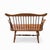 1970s Vintage Wooden Bench – Spindle Back Bench, Classic Farmhouse Style, Elegant Seating, Rustic Home Furniture For Sale - Image 5 of 17