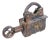 Antique 19th Century Bronze and Iron Padlock, Asia For Sale