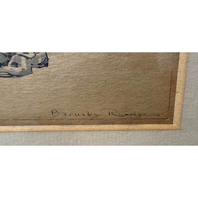 Paint Antique Joseph Clayton Clarke Kyd John Willet Watercolor Illustration Painting For Sale - Image 7 of 14