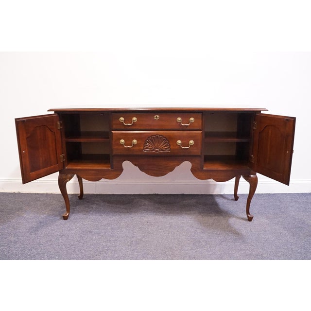 Kincaid Furniture Solid Cherry Traditional Style 60" Sideboard Buffet 6-88-090 For Sale In Kansas City - Image 6 of 14